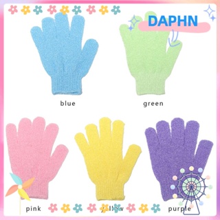 Daphs ถุงมืออาบน้ํา ขัดผิว ให้ความชุ่มชื้น มีประโยชน์ 1 คู่