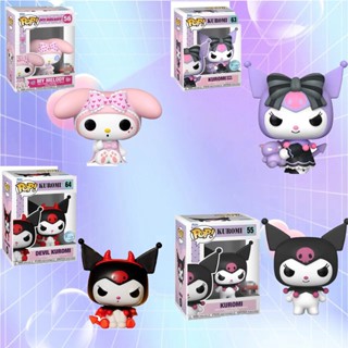 โมเดลฟิกเกอร์ Funko Pop Sanrio Kuromi Melody สําหรับตกแต่งสํานักงาน