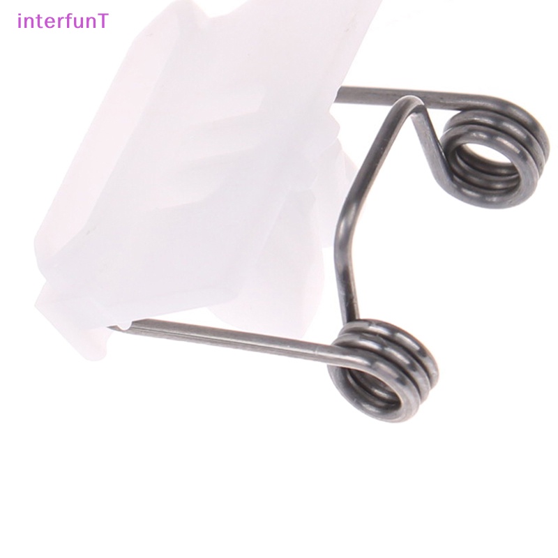 [InterfunT] กรรไกรดันไฟฟ้าผมพลาสติก Tong Coldless Clip Spring [ใหม่] - รูปที่ 3