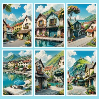 🔥ปริศนา🔥【Bay Town】Jigsaw Puzzle 300 ชิ้น 500 ชิ้น 1000 ชิ้น Ultra HD Wood Puzzle การจัดส่งที่รวดเร็ว ปริศนา Bashwood พรีเมี่ยมพรีเมี่ยมสำหรับผู้ใหญ่ Unclassing ของขวัญวันเกิดปริศนาที่กำหนดเอง ปริศนาอะนิเมะ