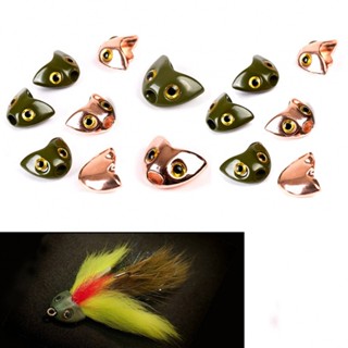 Fly Tying Skulpin Head Skulpin Streamer Tying ลูกปัดหัวบินปลา DIY 8 ชิ้น