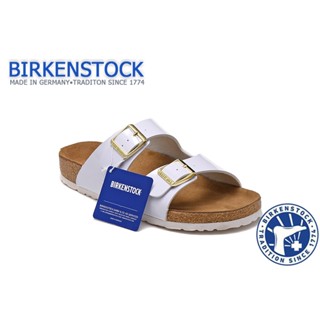 Birkenstock Arizona รองเท้าแตะ รองเท้าชายหาด หนัง กันลื่น แฟชั่น สําหรับผู้ชาย และผู้หญิง