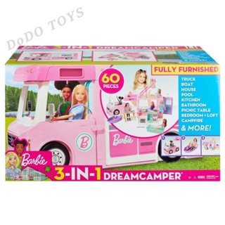 🎈รองรับ COD💖Barbie dream camper รถบ้านบา​ร์บี้​