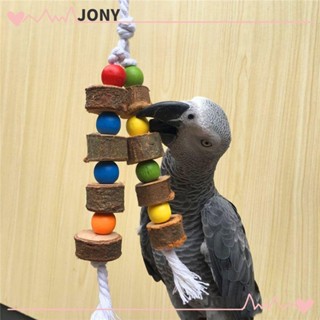Jy1 ของเล่นไม้ สําหรับสัตว์เลี้ยง นกแก้ว