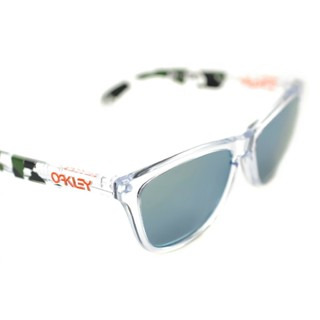 Oakley FROGSKINS ERIC KOSTON SIGNATURE 24-436 แว่นตากันแดด เลนส์ใส อิริเดียมมรกต