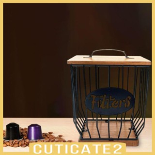 [Cuticate2] ที่วางแก้วกาแฟ ความจุขนาดใหญ่ พร้อมฝาปิด