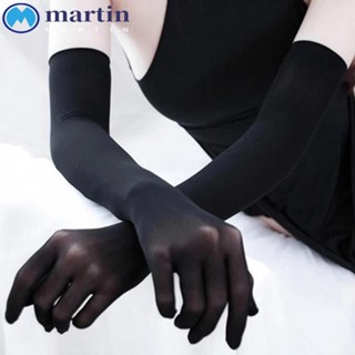 Martin ถุงมือยาว ป้องกันรังสียูวี กันแดด ไร้รอยต่อ เหนือข้อศอก