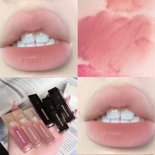 【พร้อมส่ง】ลิปสติก ลิปกลอส เนื้อแมตต์กํามะหยี่ กันน้ํา สีโปร่งใส