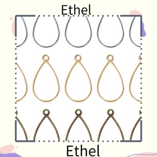 Ethel1 สร้อยคอ จี้รูปหยดน้ํา โลหะผสมเปล่า