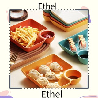 Ethel1 จานแยกซอส เกี๊ยว ในครัวเรือน