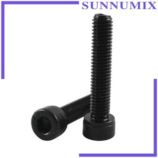 [Sunnimix] ฝาสกรูหกเหลี่ยม พร้อมกล่องเก็บ สําหรับเฟอร์นิเจอร์ M4 M6 M8 155 ชิ้น