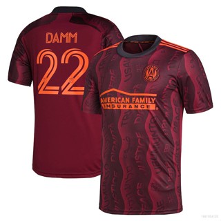 เสื้อยืดแขนสั้น ลายทีมชาติฟุตบอล Jurgen Damm Atlanta United FC พลัสไซซ์ 2021