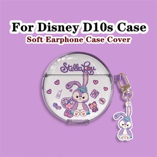 【ของแท้】เคสหูฟัง แบบนิ่ม แบบใส ลายการ์ตูนดิสนีย์ สําหรับ D10s D10s