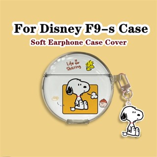 【ส่วนลด】เคสหูฟัง แบบนิ่ม ลายการ์ตูนดิสนีย์ F9-s สําหรับ Disney F9-s