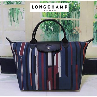 【PROMO 2023 ใหม่ limited edition 】 longchamp Le Pliage กระเป๋าสะพายไหล่ หูหิ้วยาว ขนาดใหญ่ 1899