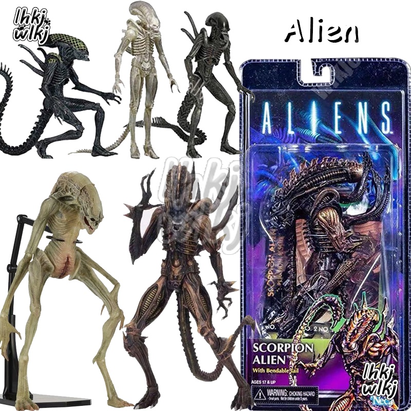 Neca โมเดลตุ๊กตาฟิกเกอร์ Alien vs Predator:Requiem AVP Aliens Facehugger ของขวัญ สําหรับตกแต่งห้อง
