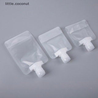 [little.coconut] กระเป๋าใส่โลชั่น เครื่องสําอาง แบบพกพา 5 ชิ้น