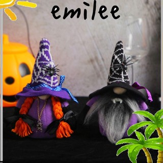 Emilee ตุ๊กตามนุษย์แคระ ผ้าฝ้าย ไร้หน้า ทนทาน สําหรับตกแต่งปาร์ตี้ฮาโลวีน