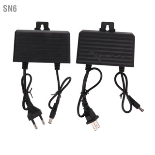 SN6 แหล่งจ่ายไฟ 12V 2A ป้องกันฟ้าผ่ากันน้ำกลางแจ้ง AC100‑240V สำหรับจอภาพ