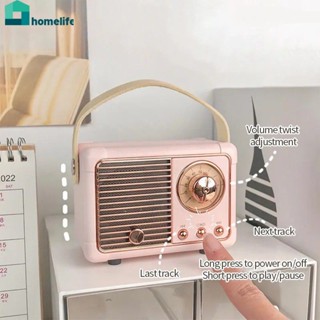 HM11 Bluetooth Retro 4.1ลำโพง EDR Mini USB ลำโพงกลางแจ้งเครื่องรับวิทยุ FM Home home