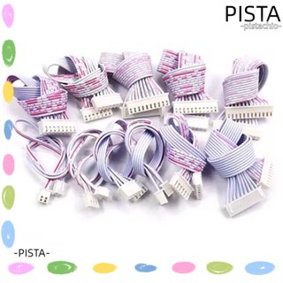 Pista สายเคเบิลเชื่อมต่อ XH2.54 มม. ยาว 30 ซม. ปลั๊ก XH2.54 สีแดง และสีขาว 6P 7P 8P 9P 10P 11P 12P คุณภาพสูง 5 ชิ้น