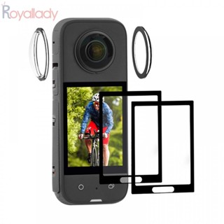 #ROYALLADY#Les ฝาครอบกล้อง ทนทาน ติดตั้งง่าย สําหรับ Insta360