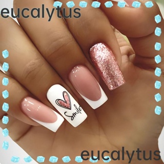 Eucalytus1 เล็บปลอม แบบกด DIY สวมใส่ได้ ลายคอฟฟิน