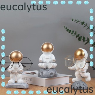 Eucalytus1 ขาตั้งแว่นตา รูปนักบินอวกาศ สําหรับตั้งโต๊ะ