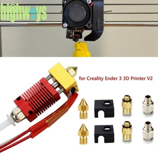 หัวฉีดเอ็กซ์ทรูเดอร์ MK8 สําหรับเครื่องพิมพ์ 3D Creality Ender 3 V2 9 ชิ้น [highways.th]