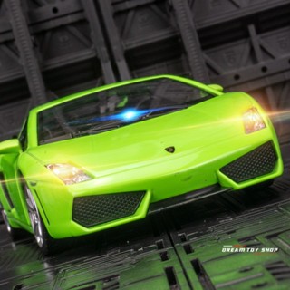 โมเดลรถยนต์ 1: 24 Lamborghini Galado โลหะผสม ของเล่นสําหรับเด็ก