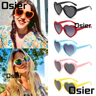 Osier1 แว่นตากันแดด รูปหัวใจ โพลาไรซ์ UV400 สีแคนดี้ สไตล์เรโทร สําหรับผู้หญิง