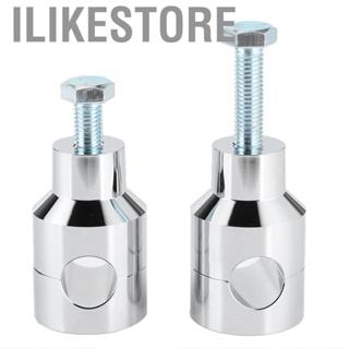 Ilikestore 25mm/1in Handlebar Risers Clamp with Bolt Universal Motorbike Parts Fit for Bobber Chopper Aluminum Alloy Handle Bar