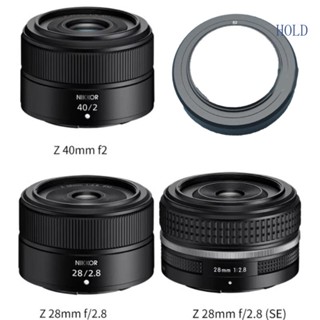 Ace HF-52 เลนส์ฮู้ดโลหะ น้ําหนักเบา 52 มม. อุปกรณ์เสริม สําหรับกล้อง Z28 มม. F2 8 Z40 มม. F2 Z7II Z6II Z5 Z50