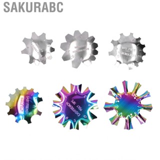 Sakurabc 6x Stainless Steel French Nail Art Edge Trimmer DIY Easy Line Template CHW
