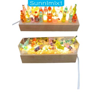 [Sunnimix1] โคมไฟกลางคืน แฮนด์เมด DIY สําหรับตกแต่งขวดเครื่องดื่ม