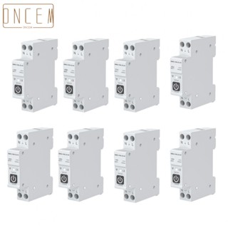 【ONCEMOREAGAIN】Tuya Wifi Smart Circuit Breaker/1P Din Rail Remote Control Switch With Metering✅