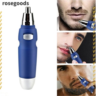 Rosegoods1 เครื่องกําจัดขนจมูกไฟฟ้า แบบชาร์จ USB ปลอดภัย