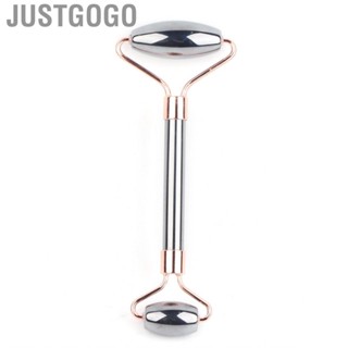 Justgogo Face Roller  Double Head Practical   Terahertz for Travel Home