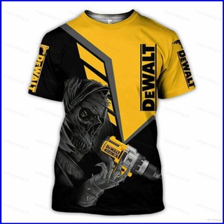 Bs1 Dewalt เสื้อยืดแขนสั้นลําลอง พลัสไซซ์ สไตล์คลาสสิก สําหรับผู้ชาย และผู้หญิง SB1