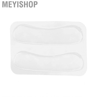 Meyishop 2pcs Transparent Heel Grips Anti‑Slip Blister Prevention Liner Cushion Pad