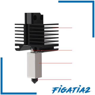 [Figatia2] ชุดหัวฉีดร้อน อุณหภูมิสูง ติดตั้งง่าย ทนทาน สําหรับเครื่องพิมพ์ 3D x1 P1P