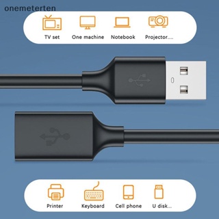 Rten สายเคเบิลต่อขยาย USB 2.0 ตัวผู้ เป็นตัวเมีย 1.5 ม. สําหรับ PC Smart TV ฮาร์ดดิสก์รถยนต์