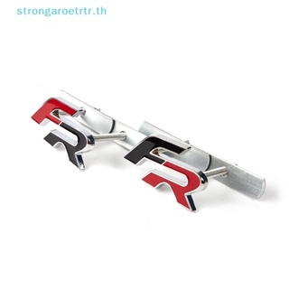 Strongaroetrtr ตราสัญลักษณ์ FR 3D โลหะผสมสังกะสี อุปกรณ์เสริม สําหรับติดกระจังหน้ารถยนต์