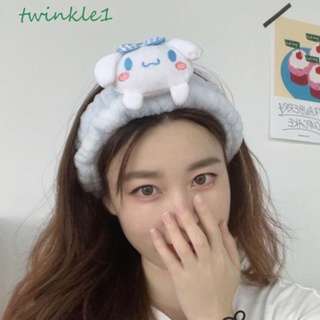 Twinkle1 ที่คาดผม ผ้ากํามะหยี่ขนนิ่ม ลายการ์ตูนเมโลดี้ เครื่องประดับ สําหรับผู้หญิง