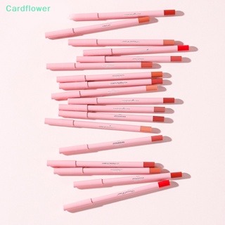 &lt;Cardflower&gt; ดินสอเขียนขอบปาก เนื้อแมตต์ กันน้ํา หลากสี คอนทัวร์ แต่งหน้า ลิปยาว ลาสสิค ไม่คัพ เครื่องสําอาง ลดราคา