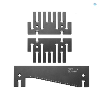 ไม้บรรทัดวัดความลึกของไม้บรรทัด อะลูมิเนียมอัลลอย สําหรับเราเตอร์ โต๊ะเลื่อย