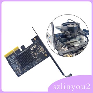 [szlinyou2] การ์ดขยาย USB3.2 Gen2x2 20Gbps Type 4x Type C USB3.2 PCI ประสิทธิภาพสูง สําหรับคอมพิวเตอร์ตั้งโต๊ะ