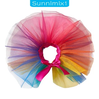 [Sunnimix1] ชุดเดรสกระโปรงตูตู ผ้าตาข่าย เหมาะกับปาร์ตี้ฮาโลวีน แฟชั่นฤดูร้อน สําหรับสัตว์เลี้ยง สุนัข ลูกสุนัข