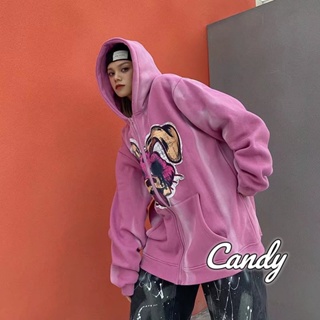 Candy Kids  เสื้อผ้าผู้ญิง แขนยาว เสื้อฮู้ด คลุมหญิง สไตล์เกาหลี แฟชั่น  ins สไตล์เกาหลี ทันสมัย คุณภาพสูง A98J277 36Z230909