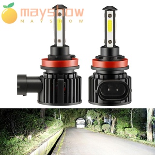 Mayshow ไฟตัดหมอกรถยนต์ Hi / Low Kit Beam LED Super Bright DRL 2 ชิ้น